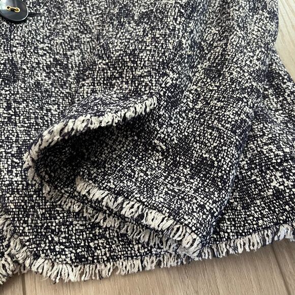 Talbots Women’s Navy Blue Tweed Blazer Size 16 - Picture 5 of 9